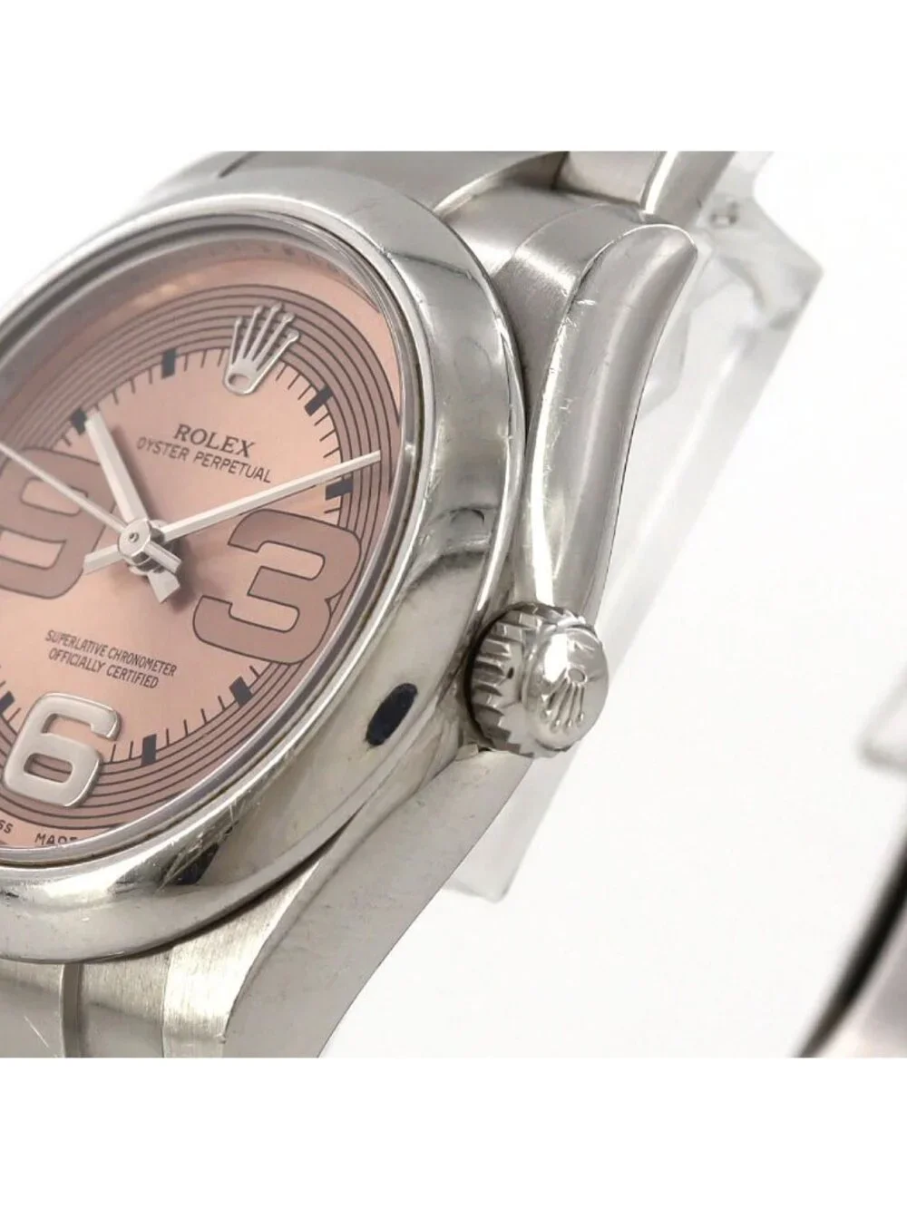 Rolex Oyster Perpetual SS Automatic Winding M Number Watch